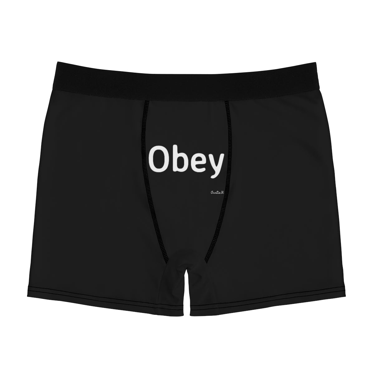 Men's Boxer Briefs - Obey - Premium All Over Prints from Printify - Just $36.07! Shop now at Concordia Style Boutique