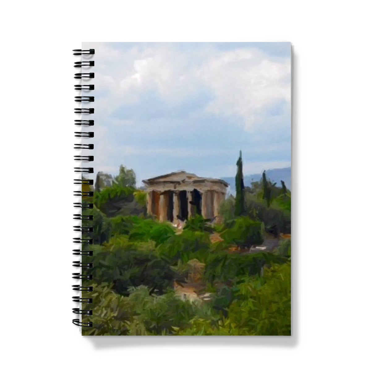 Athens Notebook - Premium Stationery from Prodigi - Just $6.66! Shop now at Concordia Style Boutique