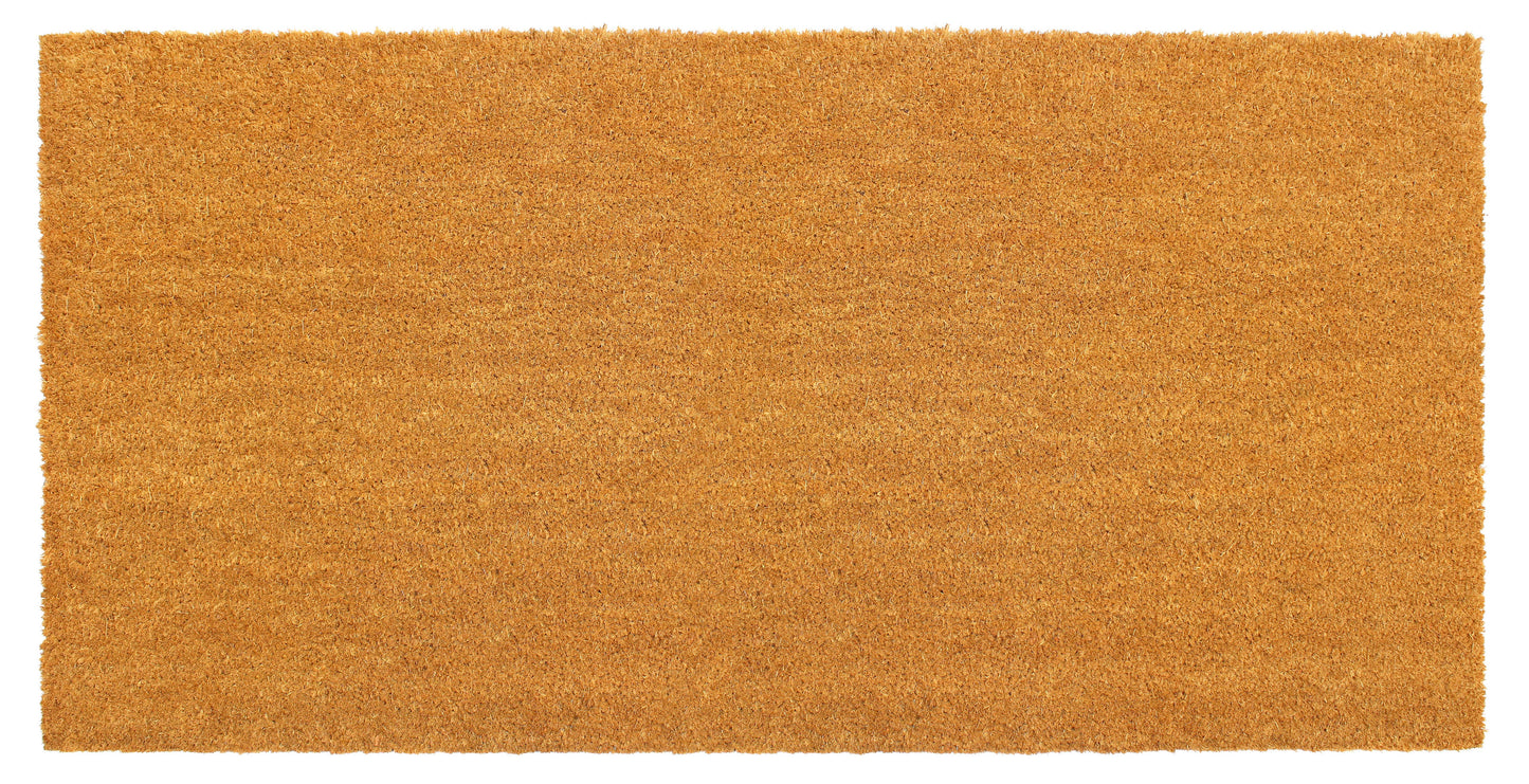 RugSmith Natural Machine Tufted Plain Doormat, 24" x 48"Heart - Premium Home Living & Improvement from RugSmith - Just $41.35! Shop now at Concordia Style Boutique