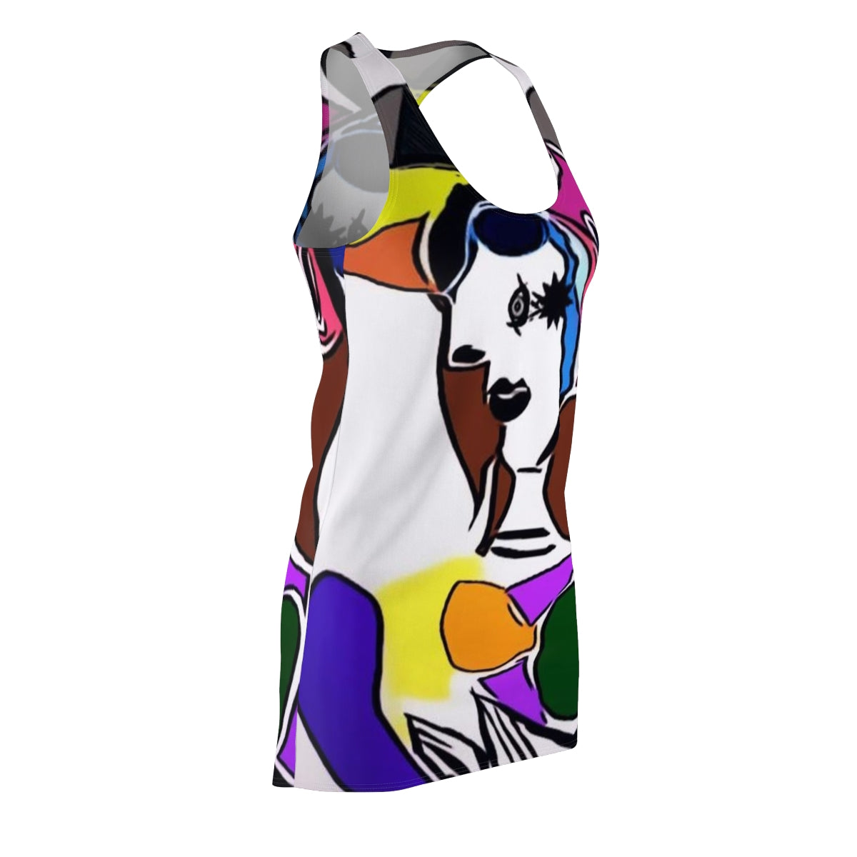 Women's Cut & Sew Racerback Dress - Premium All Over Prints from Printify - Just $35.37! Shop now at Concordia Style Boutique