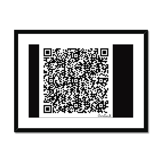 Scan Me Framed & Mounted Print