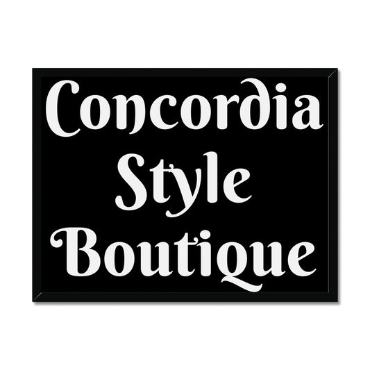 Concordia Style Boutique Framed Print