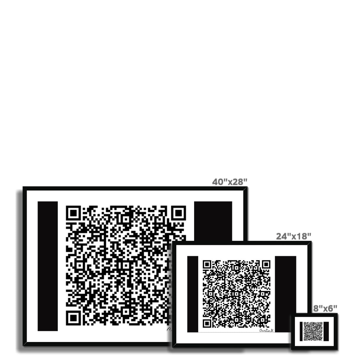 Scan Me Framed & Mounted Print