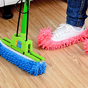 Mop Slippers Shoes Cover Dust Duster Slippers Cleaning Floor House Washable 10 PCS 5 Pairs - Premium Dust Mops from Concordia Style Boutique - Just $25! Shop now at Concordia Style Boutique