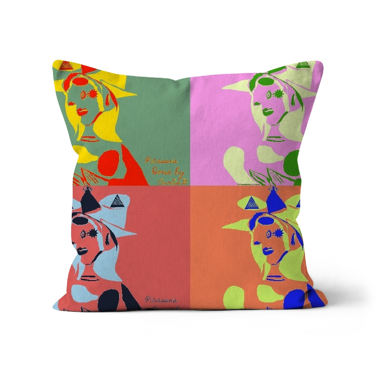 Woman Goes Pop! Cushion