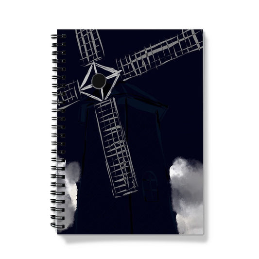 The Windmill Notebook - Premium The Windmill Notebook from Prodigi - Just $12.66! Shop now at Concordia Style Boutique