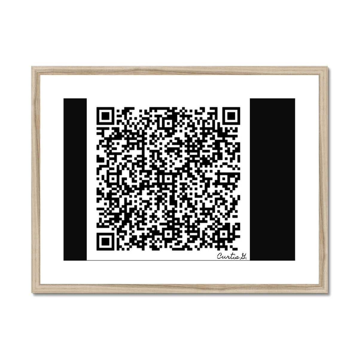 Scan Me Framed & Mounted Print