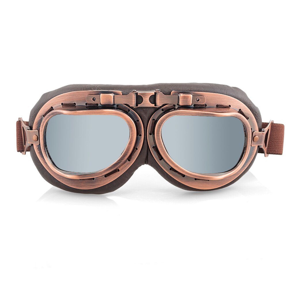 Retro Steampunk Copper Motorcycle Goggles