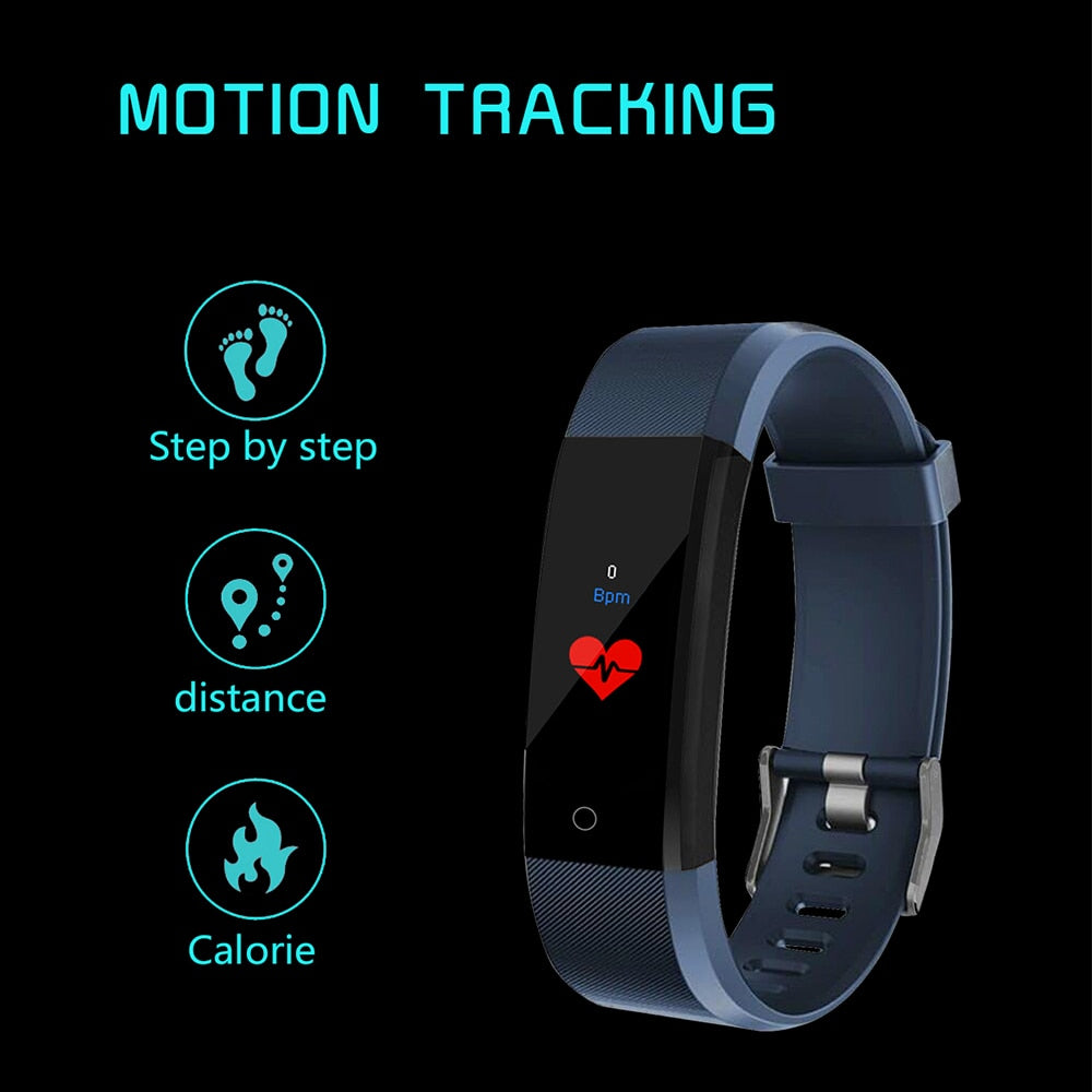 Smart Wristband fitness tracker Watch - Premium Smart Wristband fitness tracker Watch from Concordia Style Boutique - Just $16.11! Shop now at Concordia Style Boutique