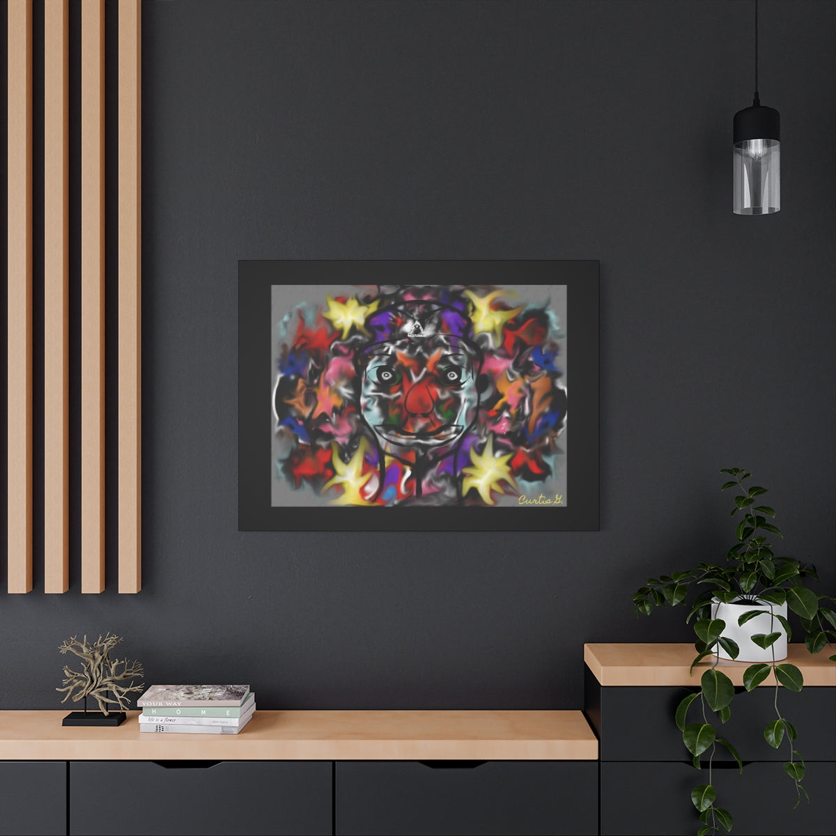 Tears of a Clown - Premium Canvas from Printify - Just $23.12! Shop now at Concordia Style Boutique