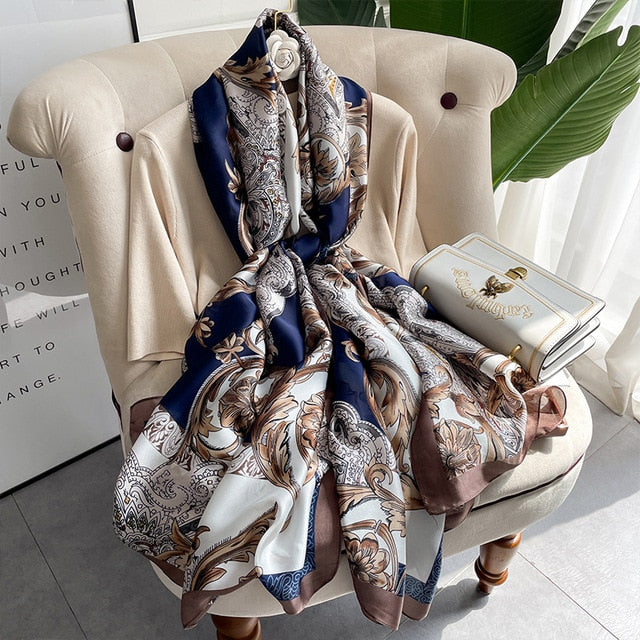 Luxury Silk Scarf - Premium Luxury Silk Scarf from Concordia Style Boutique - Just $16.42! Shop now at Concordia Style Boutique