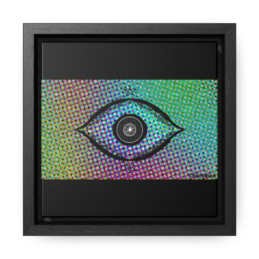 The Eye - Gallery Canvas Wraps, Square Frame