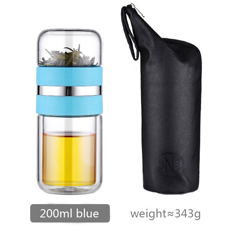 Glass Tea Infuser Bottle - Premium Glass Tea Infuser Bottle from Concordia Style Boutique - Just $32.88! Shop now at Concordia Style Boutique