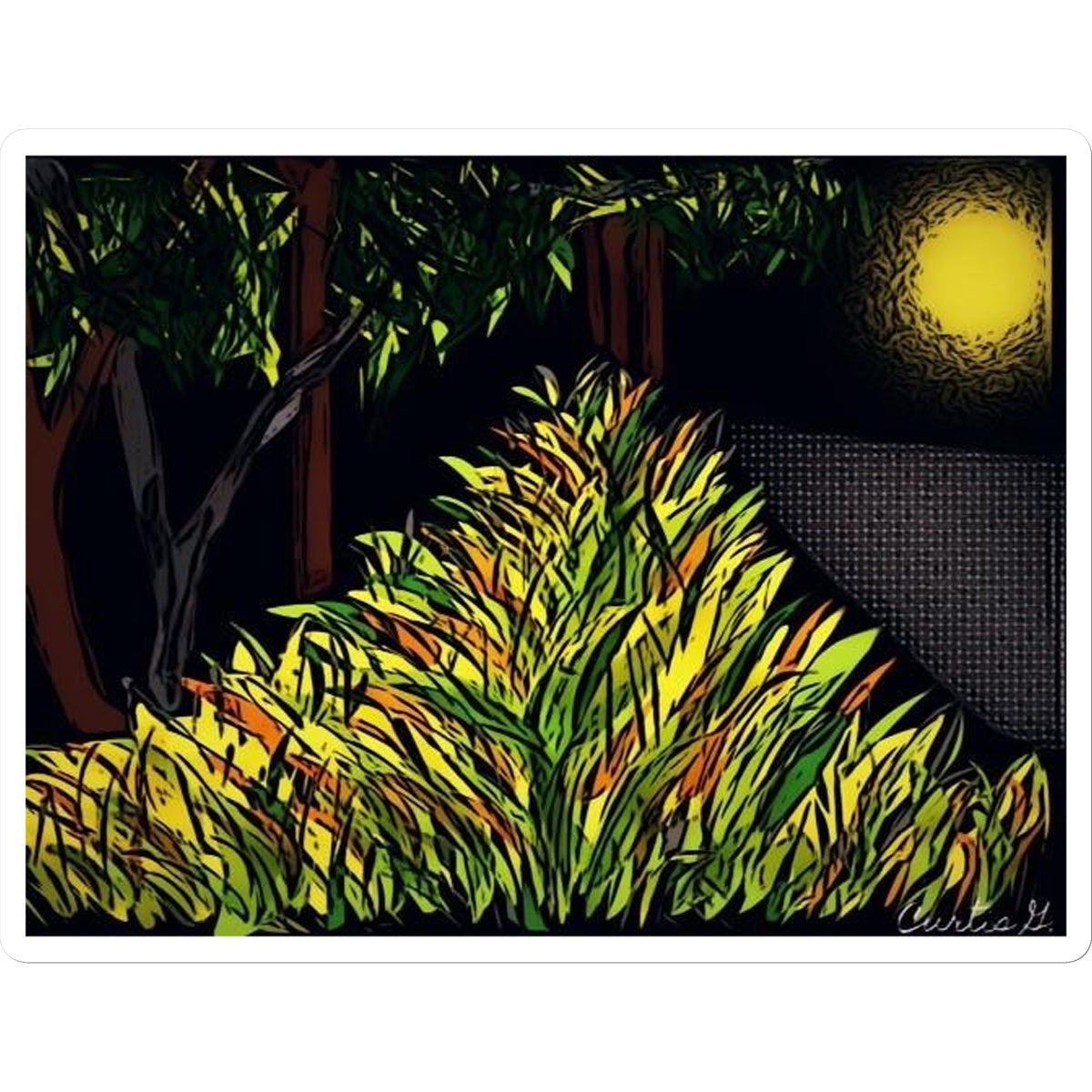 The Garden Sticker - Premium Stickers from Prodigi - Just $1.33! Shop now at Concordia Style Boutique