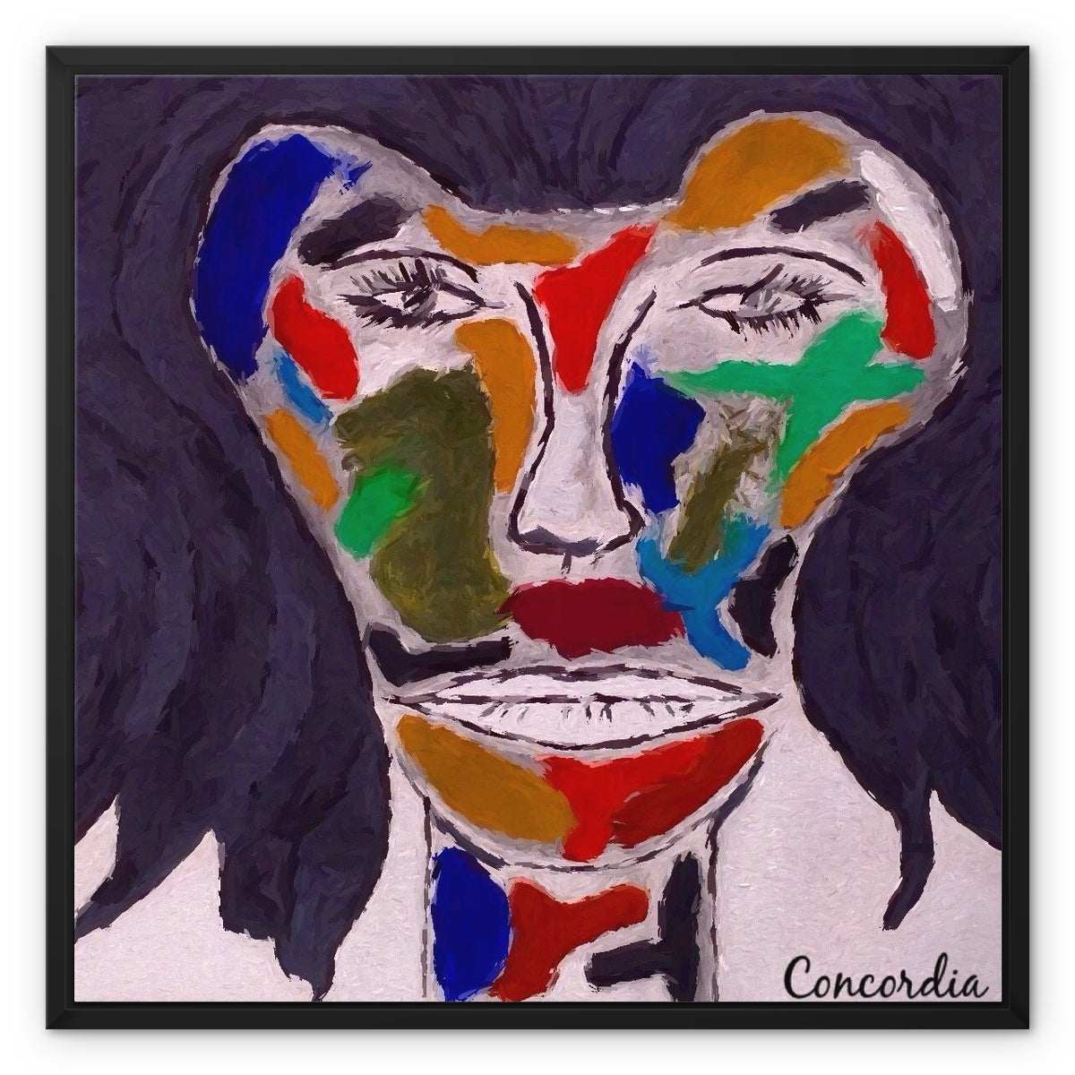 Concordia.Style Framed Canvas