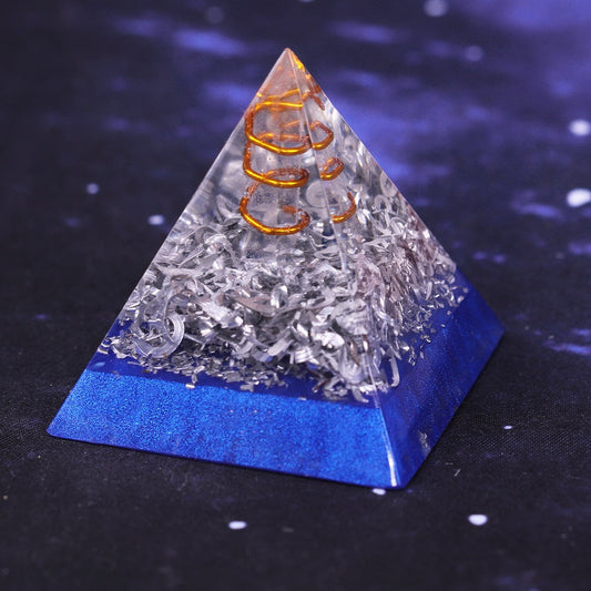 Energy Circle Healing Crystal Column Reiki Pyramid Chakras Natural Stone Orgone Orgonite Pyramids Fengshui Home Decor - Premium  from Vimost Shop - Just $24.38! Shop now at Concordia Style Boutique