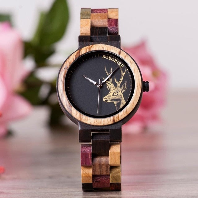 Men Wooden Watches For Women Quartz Wristwatch Wooden Band Clock's USA Warehouse Dropshipping 24 Hours  Fast Shipped