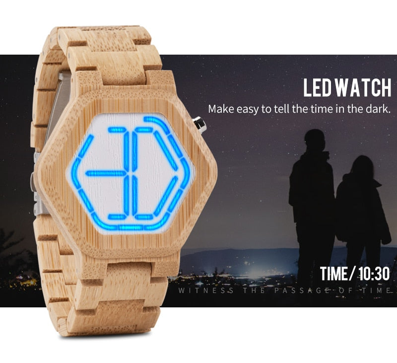 Men Wooden Watches For Women Quartz Wristwatch Wooden Band Clock's USA Warehouse Dropshipping 24 Hours  Fast Shipped