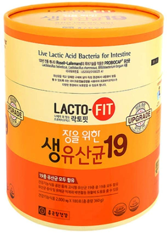 LACTO-FIT Probiotics 19 Powder Lactobacillus (2000 mg × 180 ea) - Premium Probiotics from Korealy - Just $40! Shop now at Concordia Style Boutique