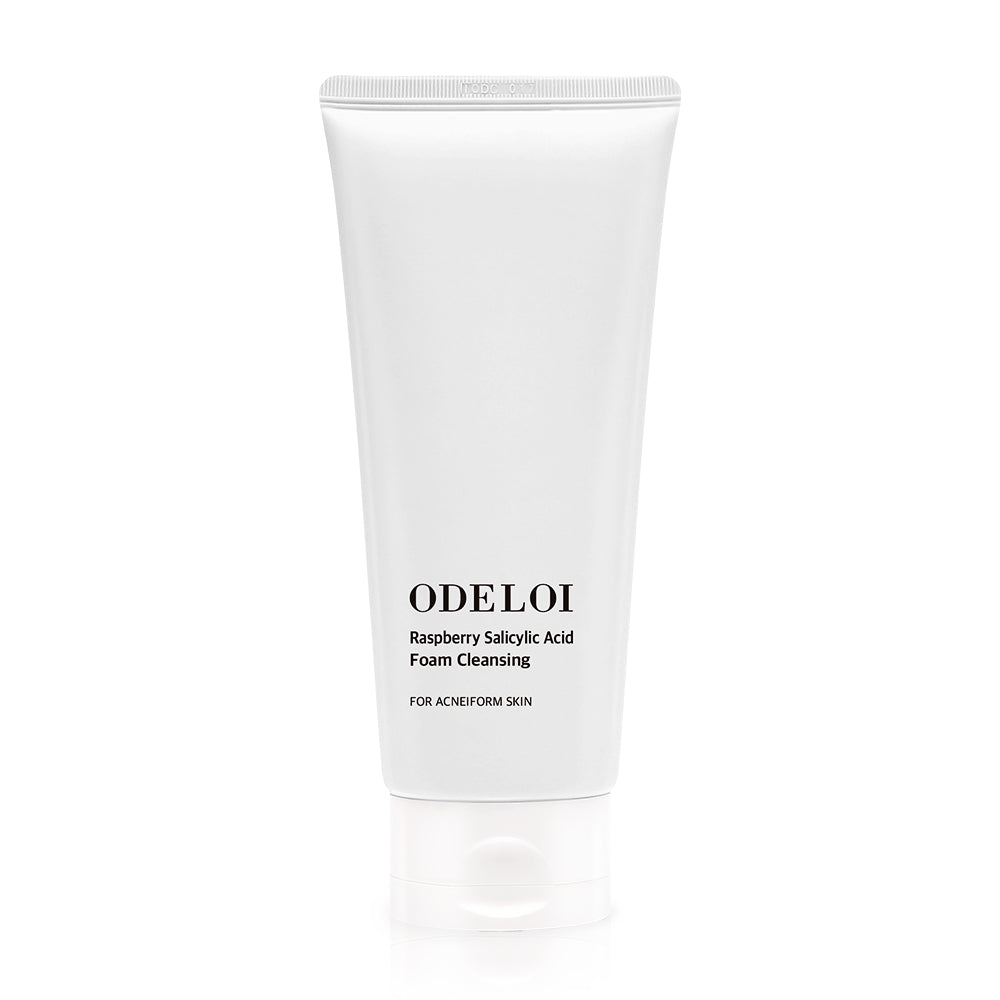 ODELOI- Raspberry Salicylic Acid Foam Cleansing 200 ml - Ships from Korea - Concordia Style Boutique