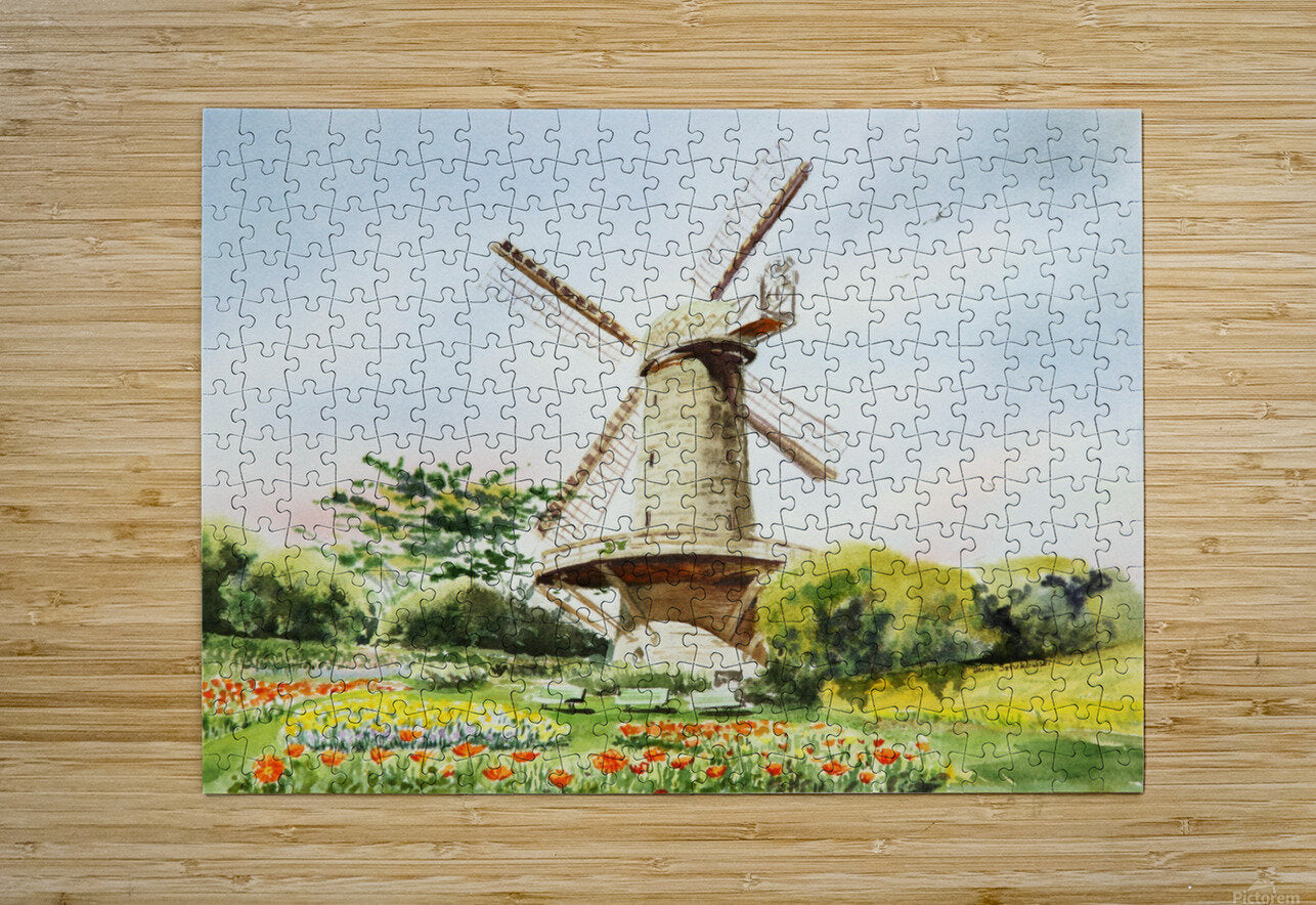 Dutch Windmill in San Francisco - Premium artwork from Concordia Style - Just $58! Shop now at Concordia Style Boutique