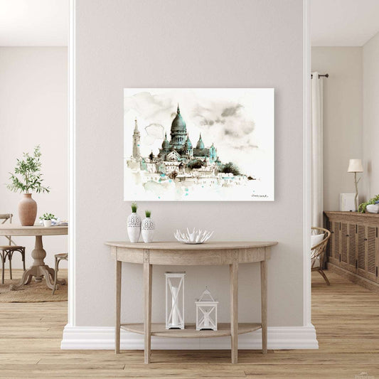 Basilique du Sacre-Cour Paris France - Premium artwork from Concordia Style - Just $68! Shop now at Concordia Style Boutique