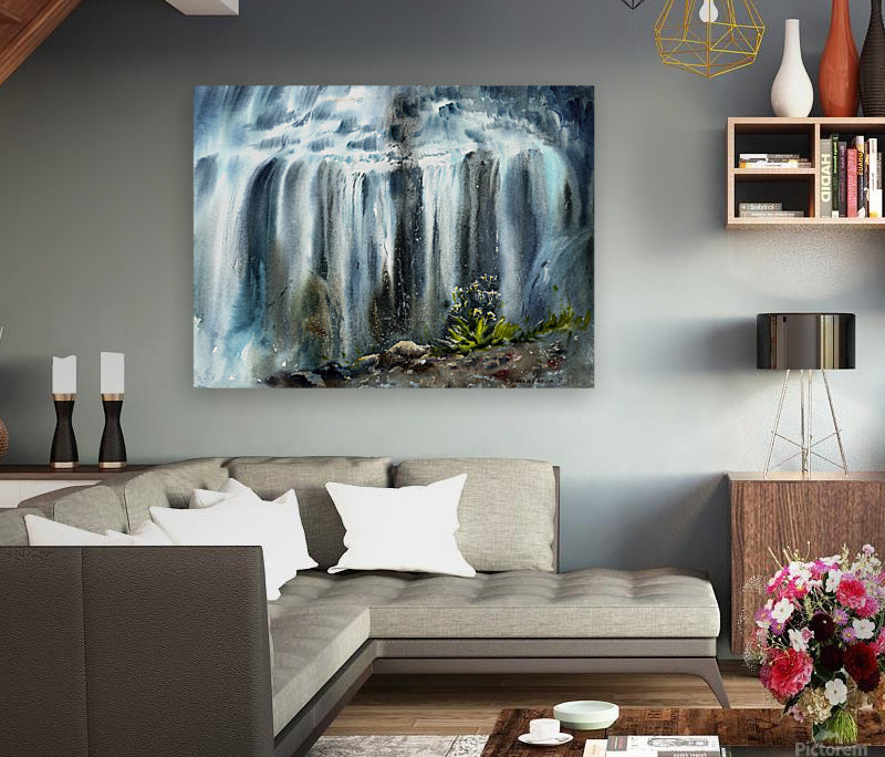 Tropical waterfall - Premium artwork from Concordia Style Boutique - Just $68! Shop now at Concordia Style Boutique