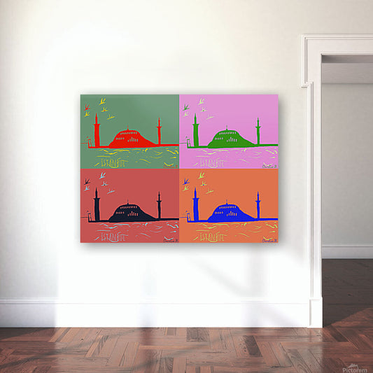 Istanbul Goes Pop - Premium artwork from Concordia Style - Just $24! Shop now at Concordia Style Boutique