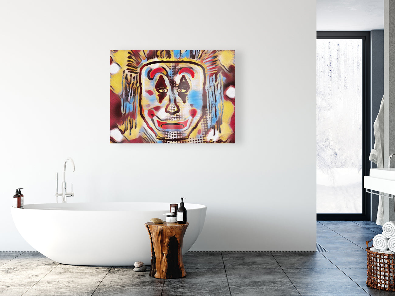 Tears of a Clown 4 - Premium artwork from Concordia Style Boutique - Just $19! Shop now at Concordia Style Boutique