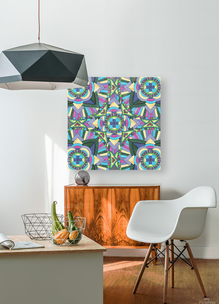 Hand Painted Watercolor Mandala Meditation Pattern - Premium artwork from Concordia Style Boutique - Just $46! Shop now at Concordia Style Boutique