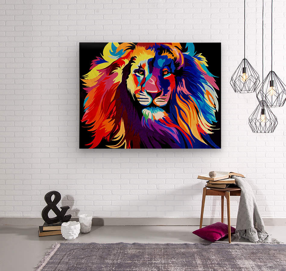 Lion Rainbow - Premium artwork from Concordia Style Boutique - Just $72! Shop now at Concordia Style Boutique