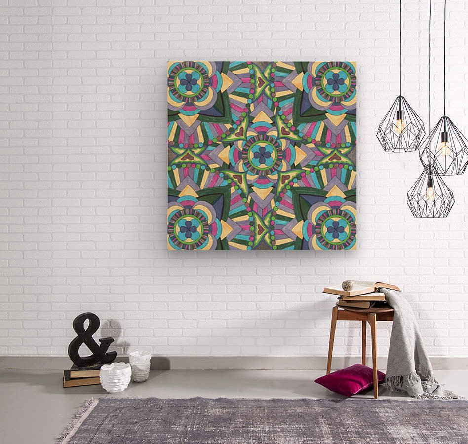 Hand Painted Watercolor Mandala Meditation Pattern - Premium artwork from Concordia Style Boutique - Just $46! Shop now at Concordia Style Boutique