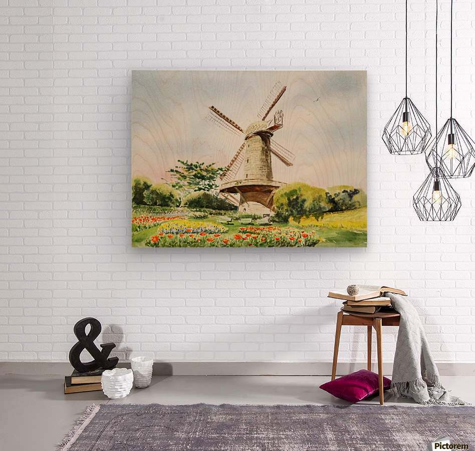 Dutch Windmill in San Francisco - Premium artwork from Concordia Style - Just $58! Shop now at Concordia Style Boutique